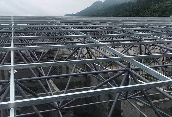 红桥学校艺体楼网架